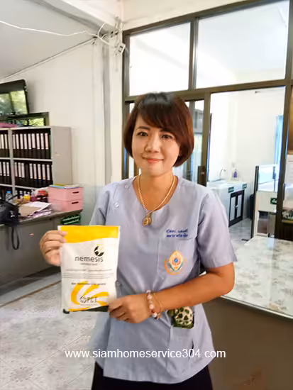 ผลงานกำจัดปลวก ปราจีนบุรี 2